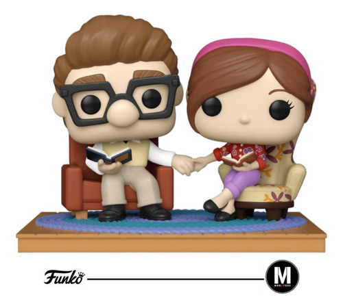 Funko Pop Carl And Ellie #1338 Moment Boxlunch Exclusive 100