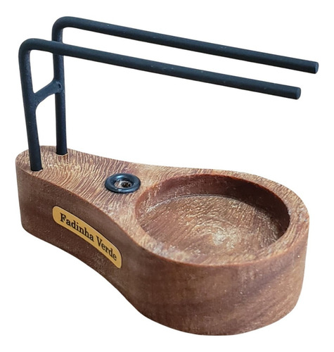 Palo Santo Incensario 2 Un Queima Pela Ponta + 10velas+50g Cor Natural Encerado Drops