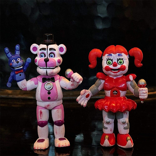 D Five Nights At Freddy's Sister Juego De Juguetes De