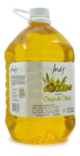 Aceite Orujo De Oliva 5 Litros Español