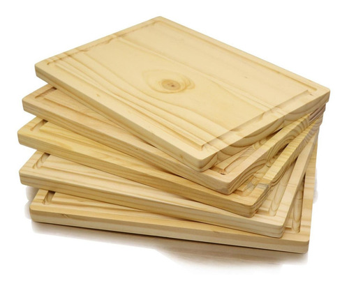 Tabla Para Picar Y Servir De Madera Cocina 40 X 27 Cm