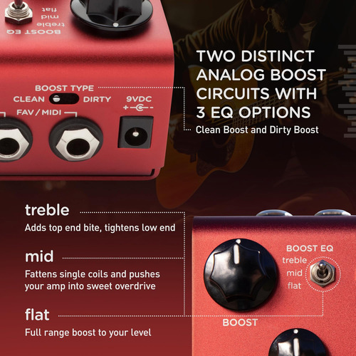 Strymon Compadre Dual Voice Compressor Y Boost Guitar Effect