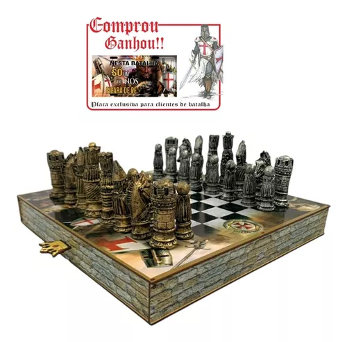 Roman Gladiators 3D Chess Set  Xadrez jogo, Jogo de xadrez, Tabuleiro de  xadrez