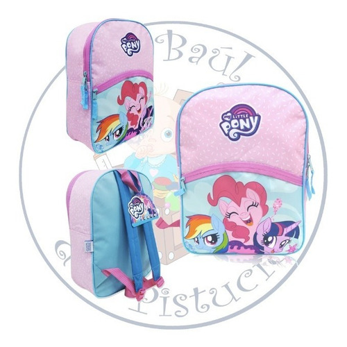 Imagen 4 de 4 de Mochila My Little Pony Escolar Infantil Para Niña