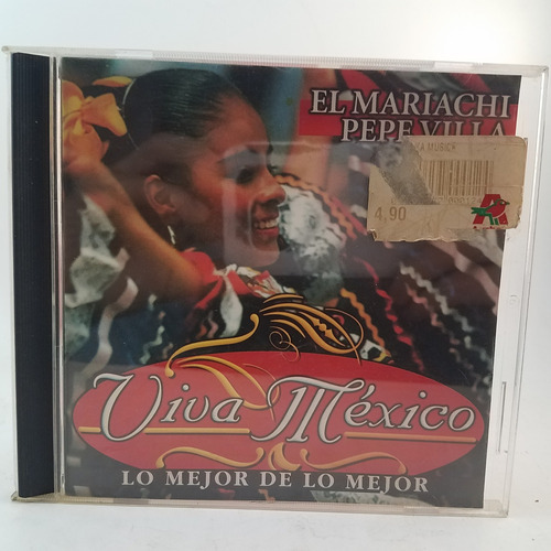 Mariachi Pepe Villa - Viva Mexico - Cd - Ex 