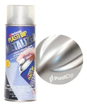 Comprar Pintura Removible Plastidip Aerosol Plata Metalizado