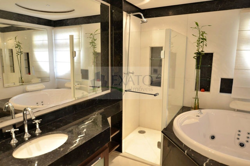 Imagem 11 de 15 de Maravilhoso Apartamento Totalmente Mobiliado E Equipado, Com 280m², 3 Suítes Sendo 1 Master, 4 Vagas - Em47231