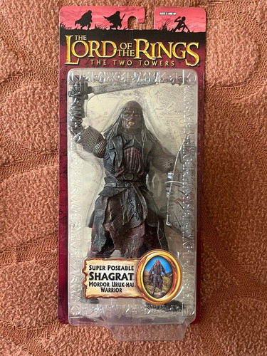The Lord Of The Rings. Shagrat Uruk-hai Warrior. Toybiz