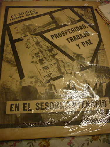 Diario El Mundo 1966 Conmemorativo Día De La Independencia