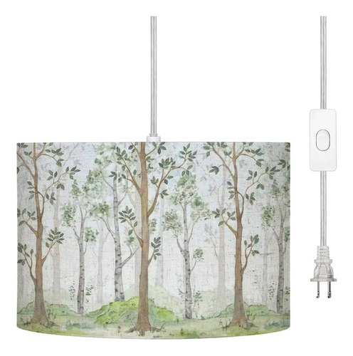 Lmpara Colgante Infantil Bosque De Hadas - 16.4 Ft, Interrup