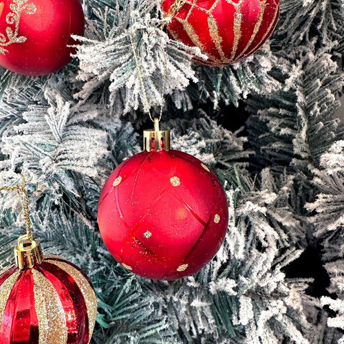Esferas De Navidad,30 Unidades 6cm Juego De Bolas De