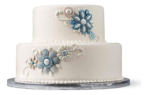 Molde De Silicón Para Fondant Joyas Wilton