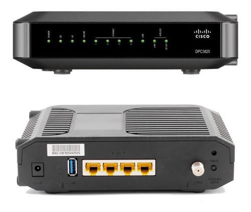 Imagen 1 de 3 de Cable Modem Para Intercable (inter) Docsis 3.0 Router Wifi