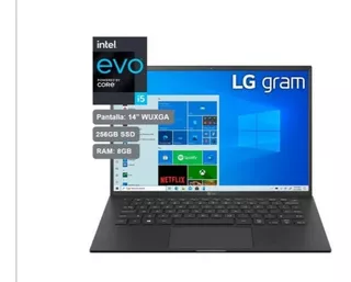 Laptop LG Gram 14 14z90p Intel Evo 11 Core I5 8gb 256 Gb Ssd