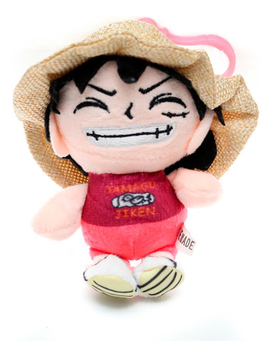 Peluche Llavero One Piece Luffy 10cms