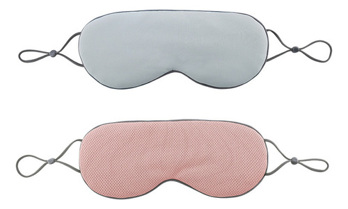 Máscara Para Dormir De Doble Capa Para Mujer, Ligera Y Trans