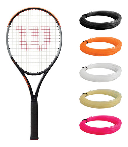 Wilson Burn 100ls V4 Raqueta Tenis Cuerda Sintetica Para