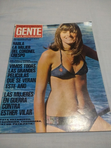 Revista Gente 453 - Bonavena - Esther Vilar - Año 1974