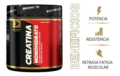 Imagen 2 de 5 de Creatina Micronizada Monohidrato Body Advance