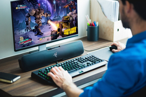 Razer Leviathan - Soundbar 5.1 Sonido Envolvente Color Negro