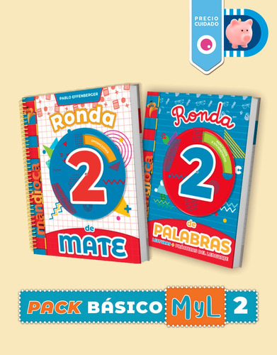 Imagen 1 de 1 de Pack Básico Myl 2 Matemática Y Lengua - Estación Mandioca