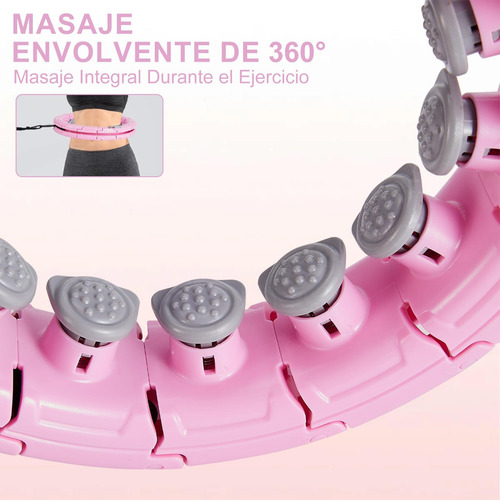 Ruiyue Hula Hoop, Aro De Fitness Con Peso Inteligente,