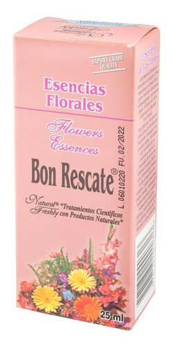 Esencia Floral Bon Rescate 25ml - mL a $708