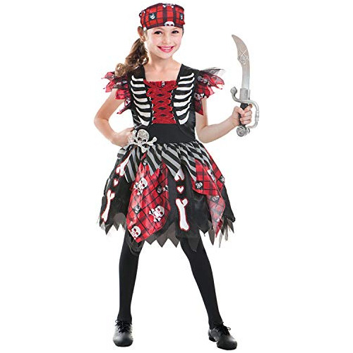 Girls Deluxe Pirate Disfraz Pirate Princess Vestido Nea...