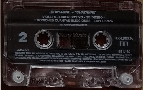 Chayanne - Chayanne (1988) Cassette Original Como Nuevo