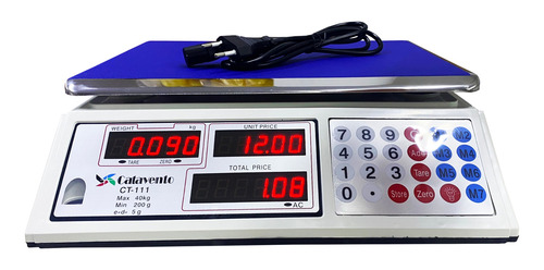 Imagem 2 de 6 de Balança Eletrônica Digital 40kg Bivolt Precisão Nova Promoçã