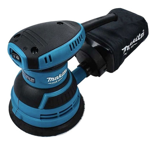 Lijadora profesional roto orbital Makita MT M9204B turquesa 240W 127V