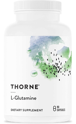 L-glutamina 500 Mg Thorne Research 90 Capsulas