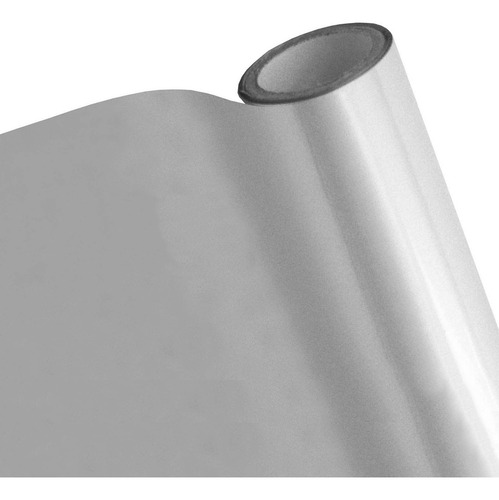 Papel Foil Luminos 12 Color Plata Matte Liso