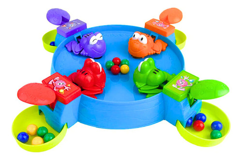 Juego De Mesa Ranitas Glotonas Hambrientas Atrapa Pelotas