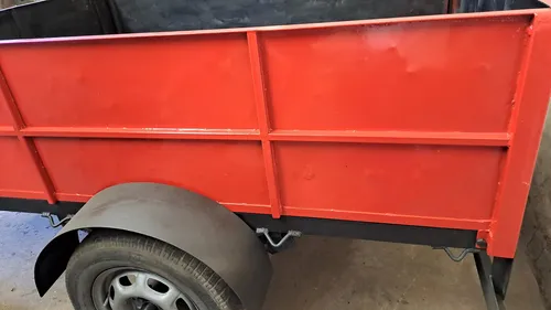 Tráiler De 1 Eje Usado, Se Vende Como Esta En Las Fotos
