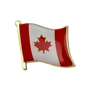 Pin Metalico Broche Bandera Canada Pasaporte Viaje Pais