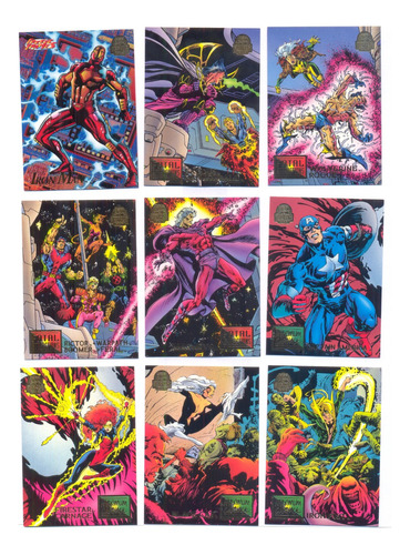 1994 Marvel Universe / 60 Tarjetas / Trading Cards