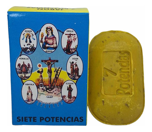 Jabon 7 Potencias Africanas Para Vida De Plenitud Y Poder