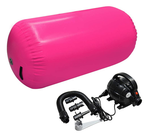 Colchoneta Inflable Redonda Para Entrenar Gimnasia 140 Cm