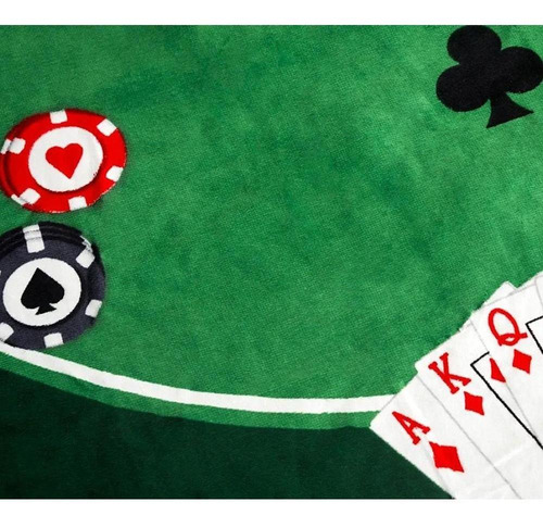 Toalha De Mesa Redonda Jogos Cartas Truco Baralho Dohler