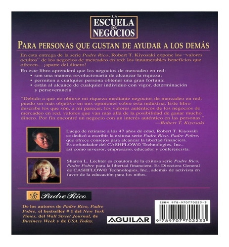 Libro La Escuela De Negocios - Robert T. Kiyosaki Nuevo