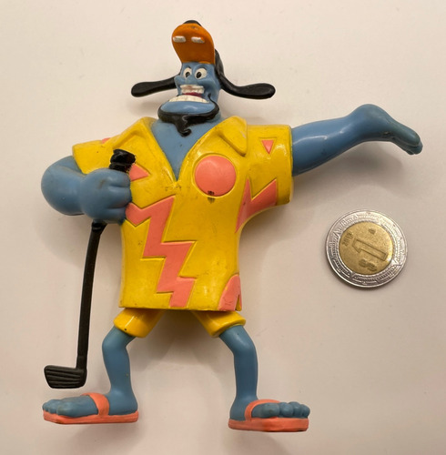 Genio De Aladin Con Gorra Goofy Figura 11cms Original Disney (Usado)