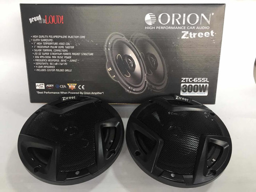 Parlante Para Carro Orion 6 Ztc- 655l 300 Watts Depotencia