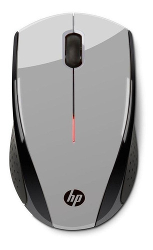 Mouse sem fio HP  X3000 silver