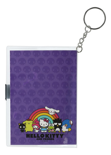 Hello Kitty Y Sus Amigos Kuromi Mini Cuaderno Diario Color Lila