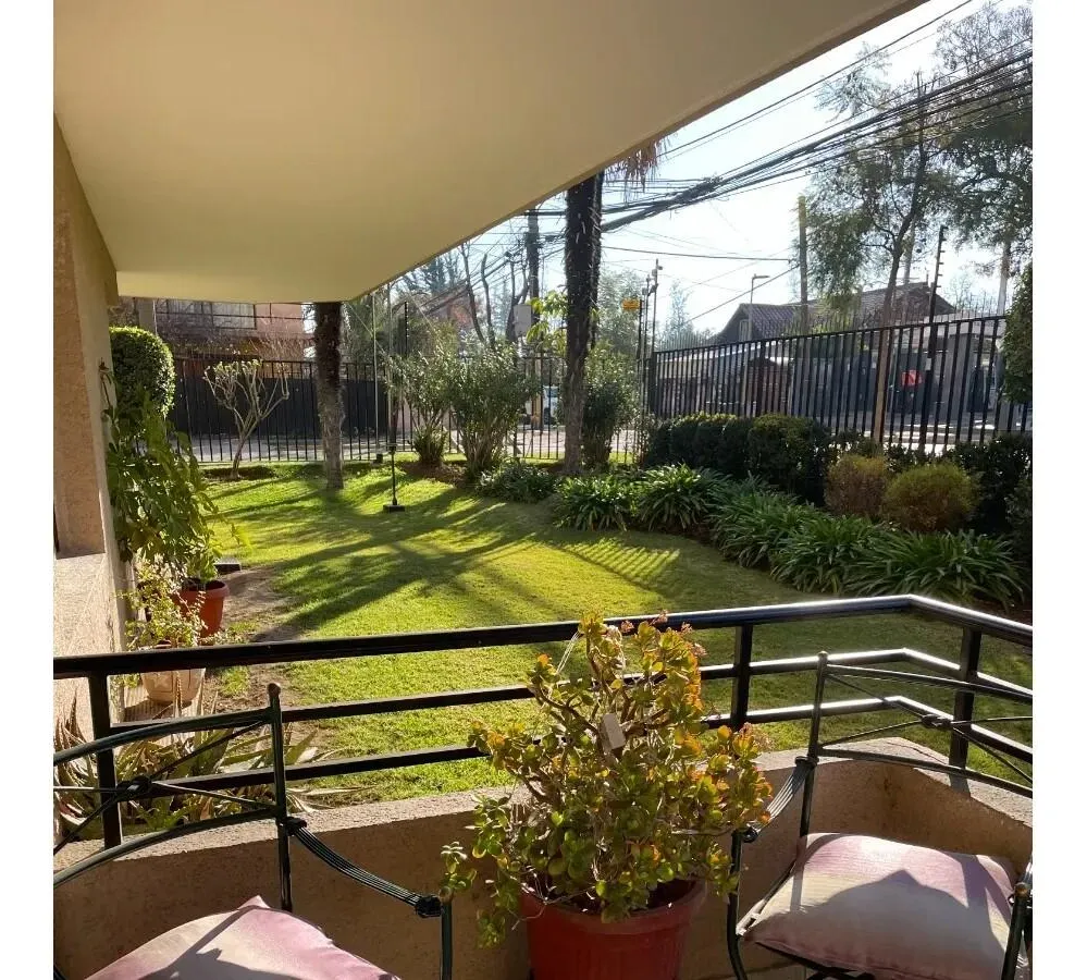 Imagen 1 de 20 de Dpto 3d, Primer Piso , Gran Terraza, Las Condes