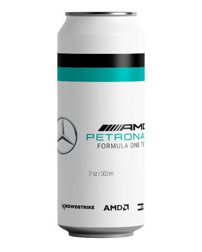 [ Termo Lata 500 Ml ] F1 Amg Mercedes Benz Petronas 