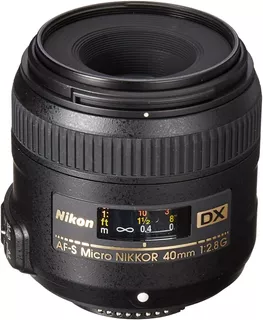 Nikon Af-s Dx Micro Nikkor 40 mm F/2,8 g Af-s Dx Lens For