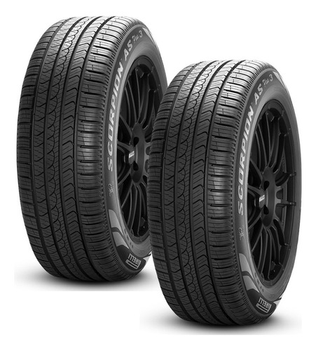 Paquete 2 Llantas 235/60r18 Pirelli Scorpion As + 3