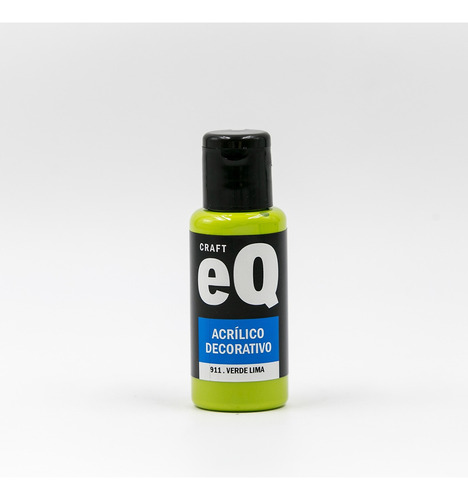 Pintura Acrilica Decorativa Eq Arte 50cc Óleo Verde Lima